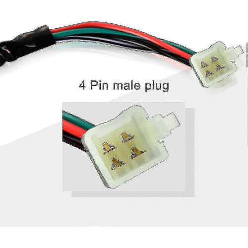 Universal 4-Pin Ignition Key Switch Replacement for 50-125cc ATV Dirt Bikes 2