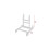 Two Part Adjustable Clear Acrylic Plastic Display Stand Easel (set of 5) 3