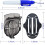6-Pack Golf Ball Line Marker Tool Kit for Alignment Drawing Practice 5