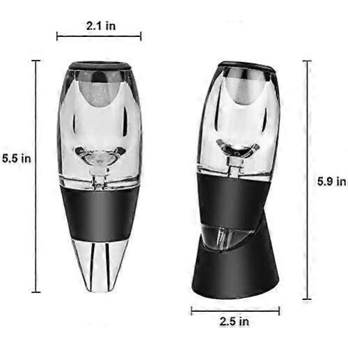 Complete Quick Sobering Red Wine Aerator Decanter Set with Stand 1