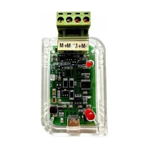 300-19200bps USB to M-Bus Master Module Type-C Interface Overload Protection for Water Heat Gas Meter Communication 2