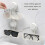 Sturdy Quality Plastic Suction Cup Glasses Holder Seamlessly Fits Modern Household Decor 4