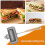 2Sided Multi Nonstick Foldable Sandwich Grill Pan for Bread Toast Breakfast Pancake Maker 2