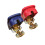 Abnehmbare Batterieklemmen, 2er-Pack MultiColor 5