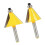 15 & 30 Chamfer Router Bit Set 2-Piece 1/4 Inch Shank Edge Forming 3