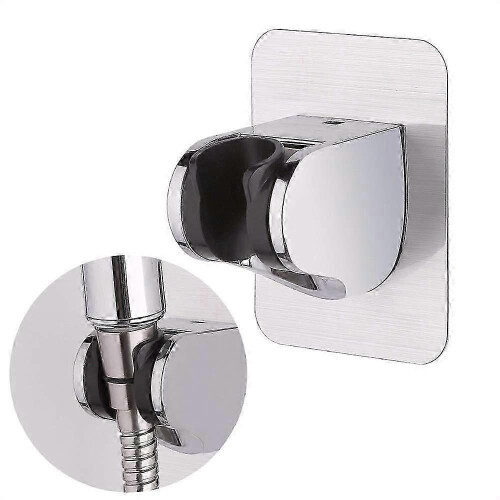 Support de pommeau de douche auto-adhésif à angle réglable étanche 2