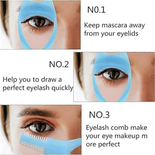 Mascara Shield Applicator Eyelash Tool Upper Lower Lash Guard Protector 1