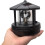 Large 360 Rotating Solar Powered Lighthouse LED Lamp Waterproof Statue Rotating Li 3