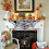 Spider Web Lace Skeleton Skull Tablecloth Black Fireplace Halloween Decor 2