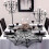 Spider Web Lace Skeleton Skull Tablecloth Black Fireplace Halloween Decor 3