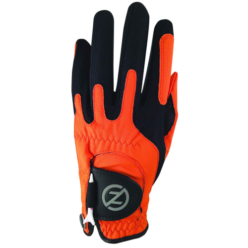 Zero Friction Mens golf glove Left Hand One Size Orange
