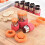 12-Piece Fruit Veggie Cutter Set Butterfly Embossing Biscuit Mold 2