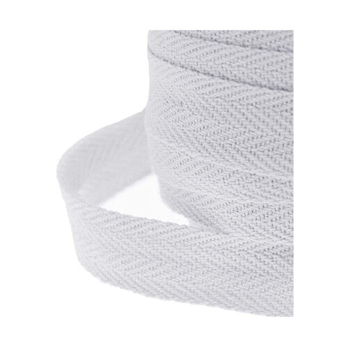 WAREHOUSESHOP Herringbone Tape, Cotton, White, 50 Meter (25mm) 2