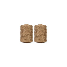 1000 Feet Jute Twine String, 3 Ply 1.8mm Thick Garden Twine String compatible with DIY Crafts, Gift Wrapping, Bundling Packing and Gardening (Brown)