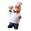 White Resin Chef Kitchen Table Centrepiece Home Cake Shop Decoration (1Pcs) 3
