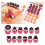12-Piece Fruit Veggie Cutter Set Butterfly Embossing Biscuit Mold 4