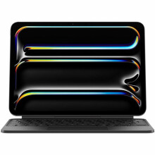 Apple Magic Keyboard/Cover Case for 27.9 cm (11") Apple iPad Pro 11 (2024) Tablet - Black- Aluminium Body