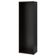 IKEA BESTÅ Cabinet Frame-Black Brown 60x40x192cm