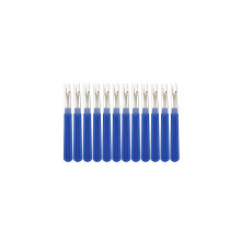 12Pcs Seam Rippers Blue Quick Unpicker Durable Stainless Steel Embroidery Stitch Remover Tool compatible with Thread Picking, Sewing Cloth Bags