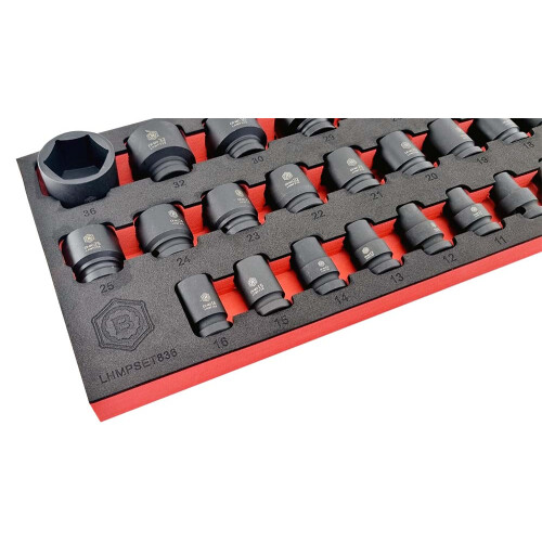 Britool Hallmark 25pc 1/2" Drive Impact Socket Set 2