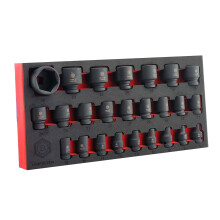 Britool Hallmark 25pc 1/2" Drive Impact Socket Set