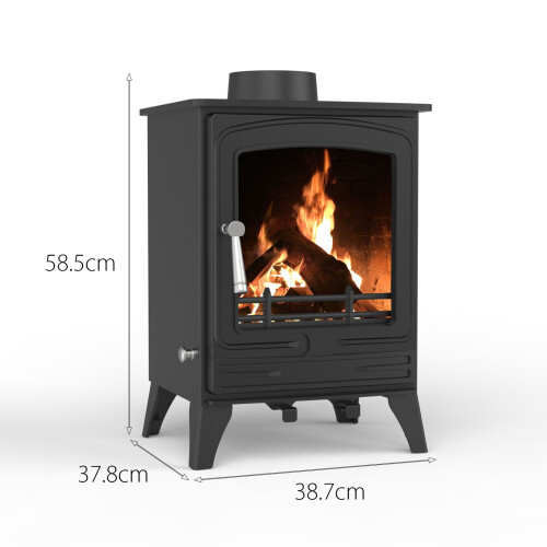 5kW Steel Eco Multifuel Stove 1