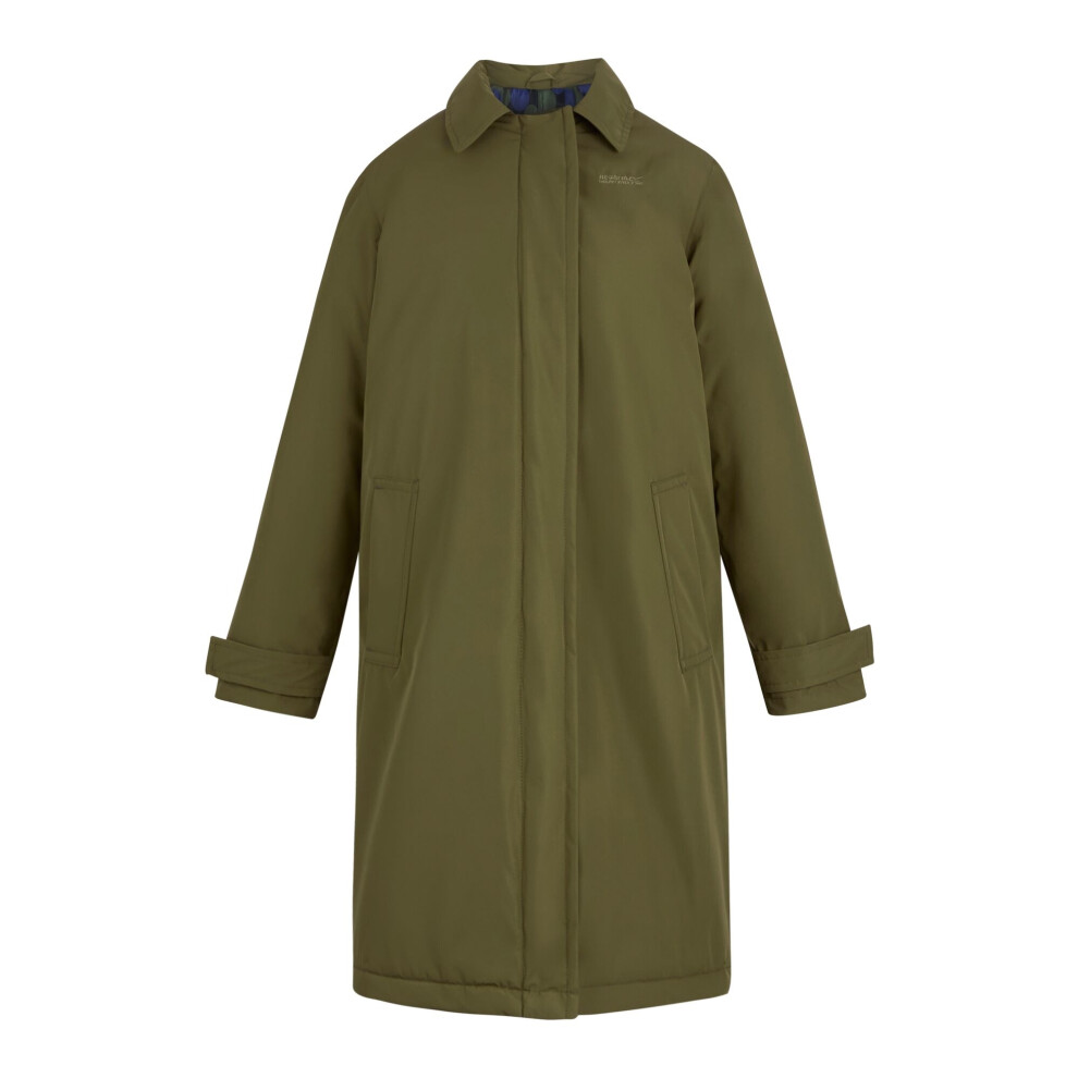 Regatta (18 Uk, Military Green/Blue) Womens/Ladies Orla Kiely Mac Waterproof Jacket