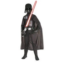 (14-16 Years, Black) Star Wars Boys Darth Vader Costume