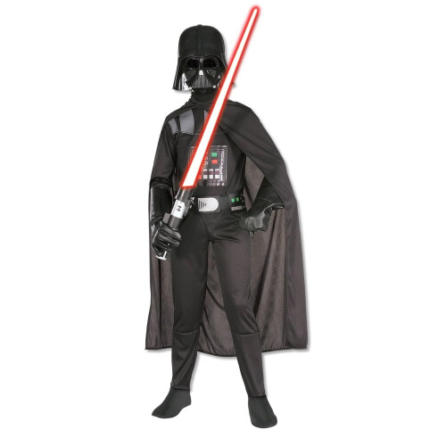 Star Wars (14-16 Years, Black) Star Wars Boys Darth Vader Costume
