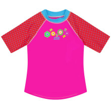 Zoggs Childrens/Kids Polka Dot 3/4 Sleeve Top