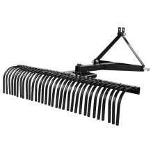 "Ratoeira Descompactadora Reboque 1525 mm - Duoku - Compatível com Tratores, Ideal para Preparar o Solo, Manter o Gramado e Arejar o Relvado"