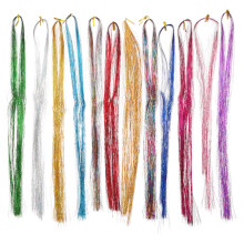 1Set Hair Extension Tinsel Kit in Diverse Kleuren Voor Vrouwen