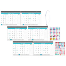 1Set Familie Muurkalender 2024-2025 Met Dagelijkse Afspraken