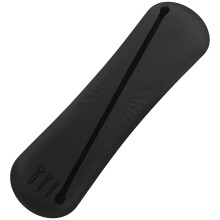 1Reis Make-Up Kwasten Opbergcase Zwart Van Siliconen Materiaal