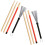 1Set Duurzame Maple Drumsticks Met Drum Wire Borstel 1