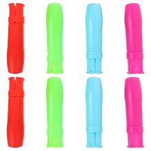 8St Draagbare Krijtclip Houder Beschermend Plastic in Diverse Kleuren