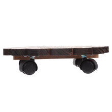 1St Duurzame Flowerpot Houder Tray Met Universele Wielen