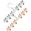 2St Kleding- En Hoedenorganizer Met Multifunctionele Klemmen 1