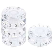 4St Acryl Potentiometerknoppen Voor Gitaar En Bas Volume Regeling