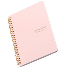 1Dagelijks Notitieboek Roze Kantoor En Huishoud Planner