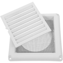 Witte Pp+uv Air Vent Grille Voor Badkamer En Plafond
