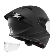 Capacete Integral Tamanho XL-Duoku-Homologado DOT e ECE, Projetado para Adultos em Motocross, Moto de Estrada, Deslocamentos Diários