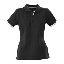 (XL, Black) James Harvest Womens/Ladies Antreville Polo Shirt