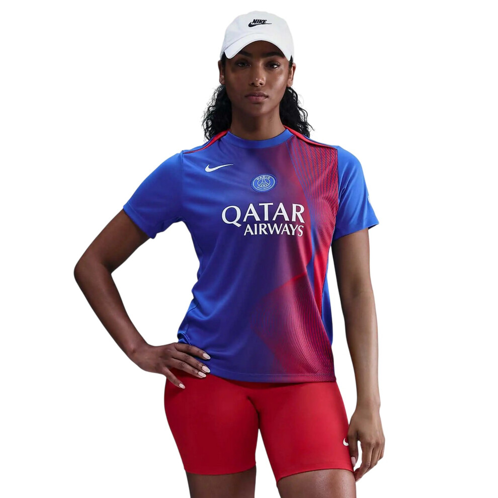 Nike Womens/Ladies 2025/2026 Paris Saint Germain Fc Shirt