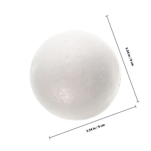 4Sets Witte Solar System Balls Voor Kinderen DIY En Leerproject 1