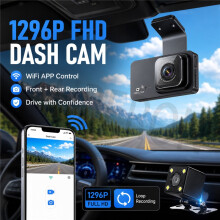 3-Inch Wifi Dashcam 1080P Night Vision Car Dvr Recorder