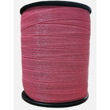 Electric Fence Tape Poly Fencing 12MM x 400M - Pink (Electrified Polytape Horse Paddock)