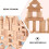 1Set Kinderen Educatieve Blokken Speelgoed Beige 4