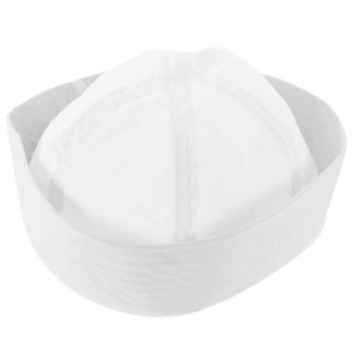 1Witte Polyester Zeemanshoed Outdoor Feest En Cosplay
