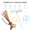 24St Multifunctionele Siliconen Snoerorganizers Met Elastisch Ontwerp 5